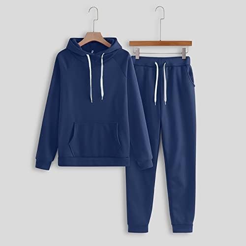 Hooded and Color Tracksuit Women Sweatshirt Sport Suit Pant Solid Women Suits Sets Midi Dress Wedding Guest