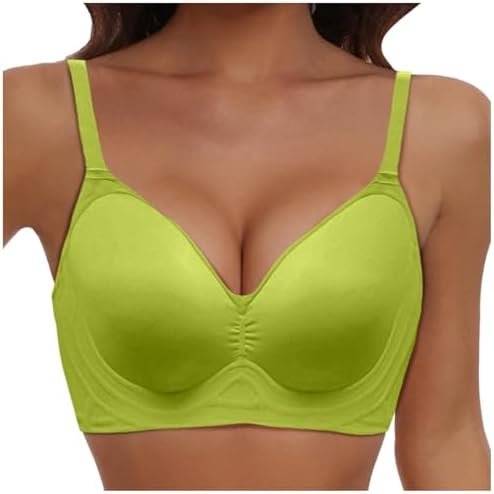 Womens Sports Bra Comfortable No Underwire Full Coverage Seamless Push-Up Comfortable Thin Breathable Yoga Underwear