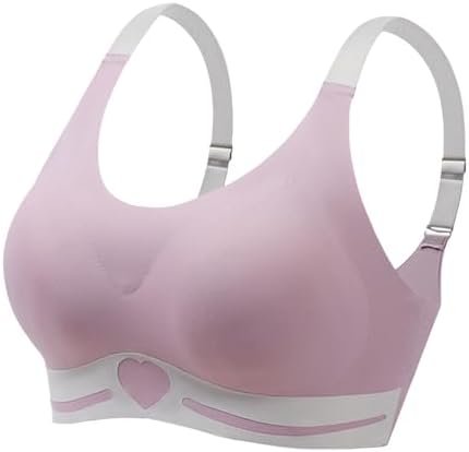 Women's Bra Comfort Large Size Thin Seamless Push-up Anti-Sagging Lift Support Stretch Breathable Casual Underwear