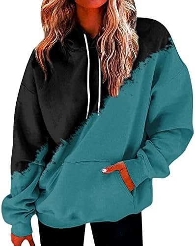 Womens Plus Size Hooded Sweatshirt Long Sleeve Drawstring Sweatshirt Loose Sweatshirt with Pockets Zip up