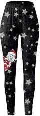 Leggings Elastic Slim All Women Casual Printed Long Christmas Pants Boot Pants Plus Size Leg Warmers for Women 3X